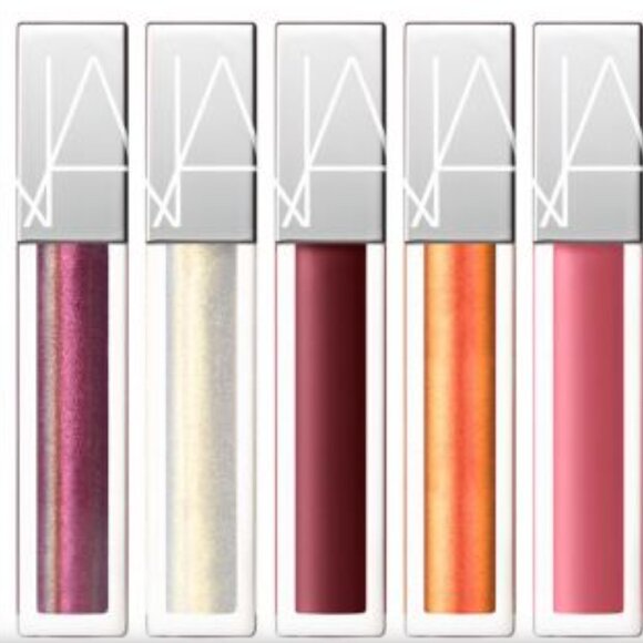 Nars Full Vinyl Lip Lacquer* ~ 2437 Cape Town (Metallic Rosegold) 5.5ml NIB - Picture 8 of 10